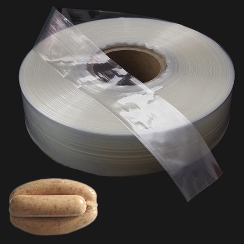 印刷尼龙透明肠衣膜 自制粉肠火腿肠香蕉肠pvdc塑料肠衣53-55mm